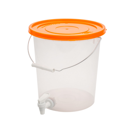 Balde Premium 8 ltrs c/tapa Marca Rey