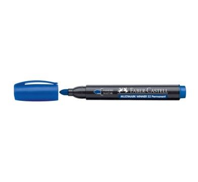 Marcado Azul redondo Faber Castell