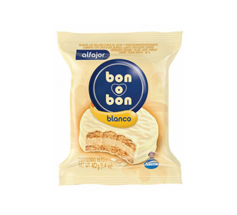 Alfajor Blanco Bonobon 40g