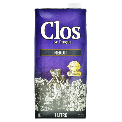 Vino Clos de Pirque Merlot T.B 1 l