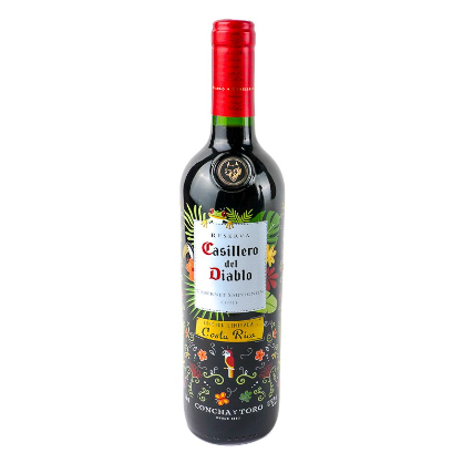 Vino Casillero del Diablo edicion Costa Rica 750ml