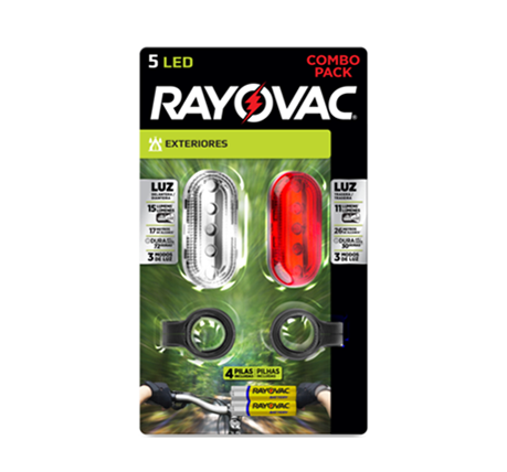Linterna Recargable Bike Luz Tracera, Rayovac