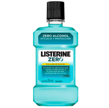Enjuague Bucal Listerine Cool Mint Zero, 250ml