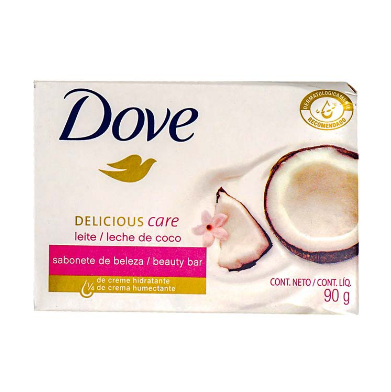 Jabon Dove Leche de Coco 90g