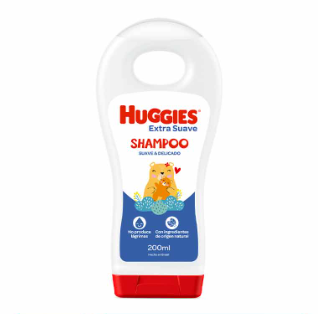 Shampu Para Bebe Extra Suave Huggies 200ml