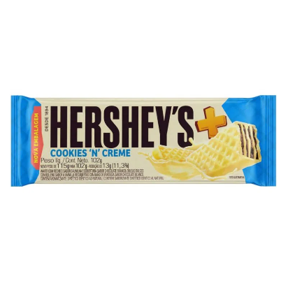 Chocolate Hershey´s Barra cookies ´n´Creme 102g