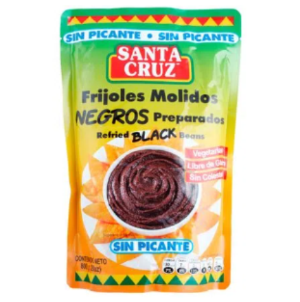 Frijol molido santa cruz s/picante 800gr