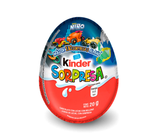 Kinder sorpresa niño