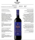 Vino Marqués de Cáceres Reserva 2019 750 ml