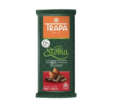 Chocolate oscuro c/Stevia 75g