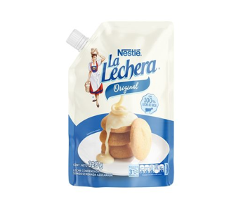 Leche condensada doy pack La Lechera 320 g