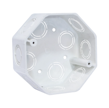 Caja Octogonal plastica PVC