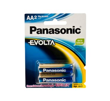 Bateria Panasonic Evolta AA 1*2