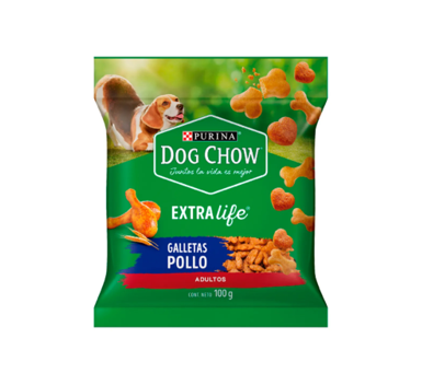 DOG CHOW GALLETA POLLO ADULTO 100G