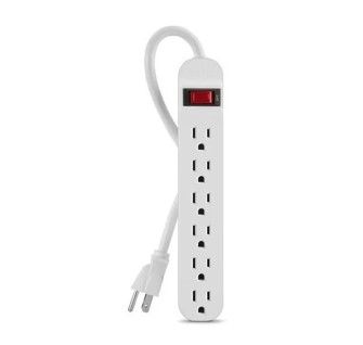 Reglete electrica de 6 tomas Marca Gynipot