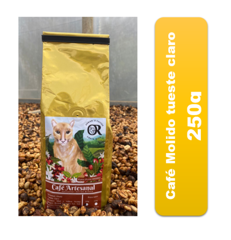 Café puro molido tueste claro Puma 250g