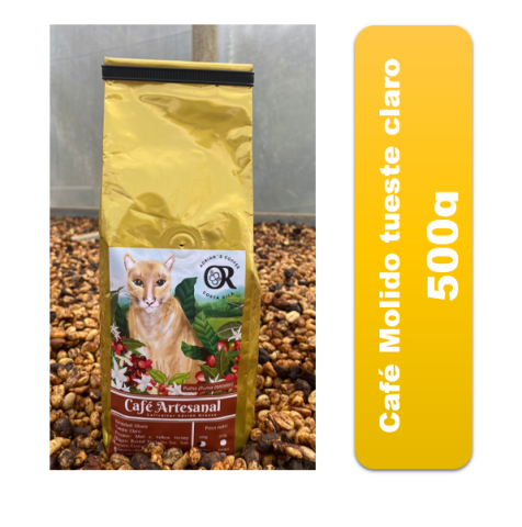 Café puro molido tueste claro Puma 500g