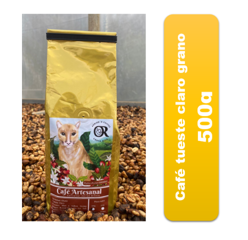 Café Puro Grano entero tueste claro Puma 500g