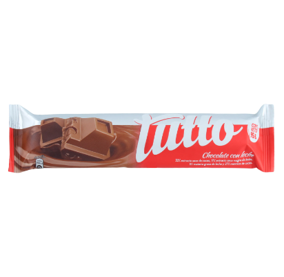 Oferta Chocolate con Leche Tutto, 3 x 1000