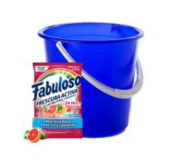DESINF FABULOSO BOLSA 750ml OFERTA 10 + BALDE GRATIS