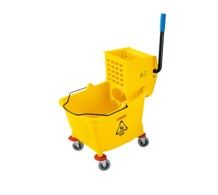 Carrito de limpieza amarillo escurridor 20 L